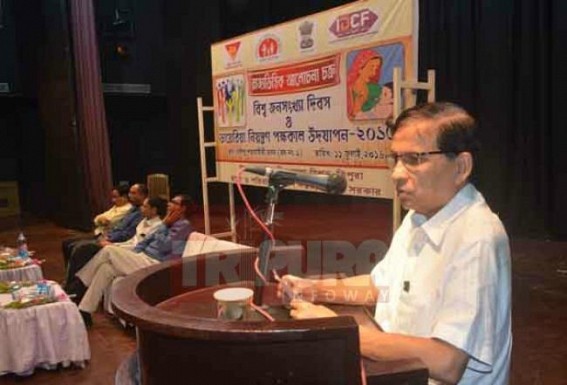 â€˜Using contraceptives causing crimes in stateâ€™ : Health Minister Badal Choudhuryâ€™s controversial comment hits â€˜World Population Day, uneducated CPI-M Ministers continue to shock masses, State Hospitals in miserable condition 